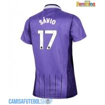 Camisa de time de futebol Tottenham Hotspur Savio #17 Replicas 3º Equipamento Feminina 2026-27 Manga Curta